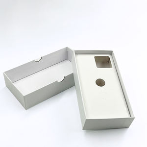 Factory Wholesale High Quality Blank White Cardboard <b>Box</b>, Luxury Mobile Phone Packaging <b>Box</b> for Retail Sale - Product Image 3