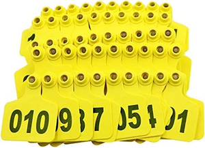 Etiquetas de Oreja de Plástico de Primera Calidad para Ganado, Dos Piezas, Etiquetas de Identificación para Ganado Macho y Hembra, Logotipo Personalizado OEM - Product Image 4
