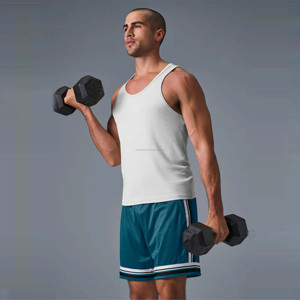 Débardeur de sport pour homme, à séchage rapide, respirant, sans manches, idéal pour la musculation, le fitness, la course à pied et les activités de plein air - Product Image 1