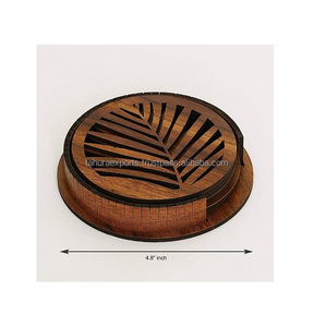 Sous-verres ronds en métal de fer de la meilleure qualité de nouveau design pour la décoration à la maison pour la cuisine et le dessus de table faits à la main - Product Image 4