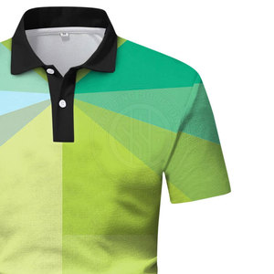 Camiseta Polo Sublimada, Ropa Deportiva, Camiseta Polo para Hombre, Gimnasio, Entrenamiento, Deportes, Running, Secado Rápido, Cómoda - Product Image 6
