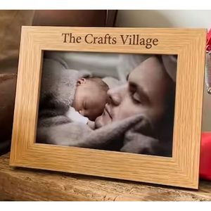 Natural Wooden Photo <b>Frame</b> Strong & Long-Lasting European Style Table Stand for Kids Photos <b>Picture</b> Collage & Gifts - Product Image 6