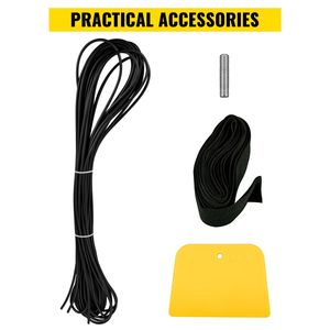 Toldo Manual para Autocaravana de 16 Pies con Vinilo Resistente de 15 oz y Tubo Enrollable para Patio, Camping y Automóvil - Product Image 6