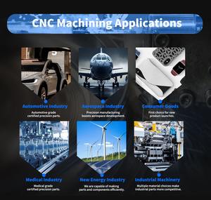 Piezas Metálicas Mecanizadas a Medida con Precisión OEM, Componentes de Aleación de Aluminio Anodizado y Titanio, Servicios de Torneado, Pulido y Mecanizado CNC - Product Image 4