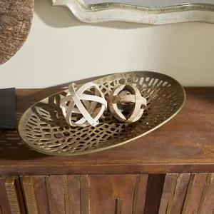 Designer Metal Display Tray for Boutique Gift Shops Luxury Retail Stores and ShowroomsTrending <b>Ceramic</b> Plant Tray Wedding Event - Product Image 3