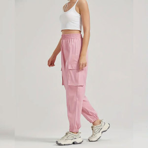 Most popular lightweight durable relaxed fit best new famous fashion Women Cargo Trousers Custom hot selling Women Cargo Trouser - Product Image 3