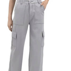 Pantalones Cargo Funcionales para Mujer, Cómodos, para Aventura, con Corte Holgado y Bolsillos Utilitarios, para Trabajo o Viaje, Servicio OEM - Product Image 3