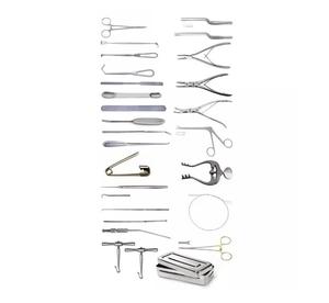 Kit de Neurochirurgie Spineuse et Craniotomie de Base, Instruments Chirurgicaux Manuels en Acier Inoxydable pour Chirurgie Crânienne - Product Image 2