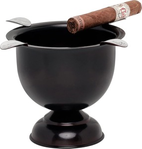 Round Stone Desktop <b>Ashtray</b> <b>Vintage</b> Design Home Use - Product Image 4