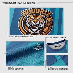 T-shirt de course pour hommes en gros, séchage rapide, respirant, vêtement de sport, logo personnalisé, léger, pour la gym et le fitness - Product Image 6
