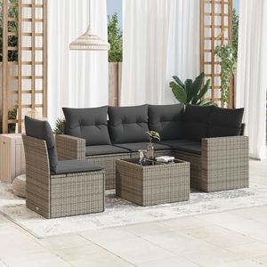 Juego de sofás de jardín gris oscuro - Product Image 1