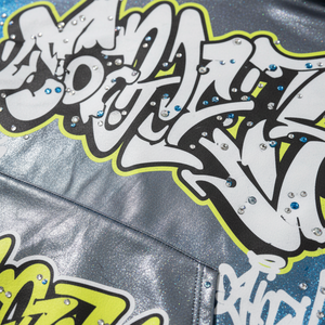 Fashion Brand Street Horn Hats Hip-hop Fun Printed Sweatshirts Casual <b>Men's</b> and Women's Graffiti Print Hooded Tops Hoodies - Product Image 2