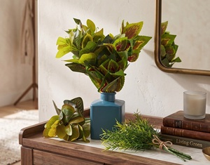 Hot <b>Mini</b> <b>Bottle</b> Shape Blue Color Hot Selling Powder Coated Premium Style Fancy Flower Vase Luxuries Style Vase for Luxuries Home - Product Image 1