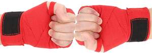 Hand <b>Wraps</b> Wrist <b>Wraps</b> Bandage Boxing Muay Thai MMA Polyester Spring <b>Pink</b> Customized Gym Accessories - Product Image 3