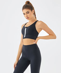 Conjunto de Yoga para Mujer 2026: Sujetador Deportivo y Pantalones Cortos, Venta Caliente, MOQ Bajo, Diseño Liso, Tallas Grandes, Ropa Deportiva de Moda - Product Image 3