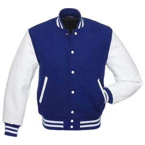 Veste universitaire en jean personnalisable de style décontracté de meilleure qualité pour hommes femmes tissu de laine fermeture à boutons techniques brodées - Product Image 3
