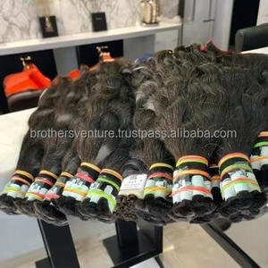 Alta calidad 100% sin procesar cuerpo ondulado virgen indio Remy extensiones de cabello máquina doble trama HairX HX14 venta de exportación - Product Image 4