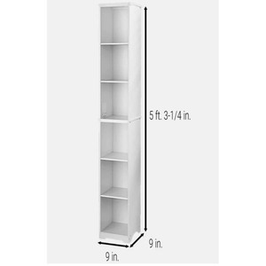 ready to assemble <b>furniture</b> cabinet Modern Slim Tall Floor Standing Rectangle Storage Cabinet with Baskets for <b>Bathroom</b> - Product Image 2
