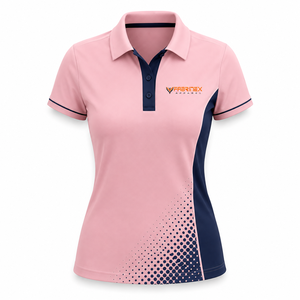 เสื้อโปโลลำลองฤดูร้อนแบบสั่งทำพิเศษ เป็นมิตรกับสิ่งแวดล้อม ผ้าฝ้าย 100% แขนสั้น แห้งเร็ว ระบายอากาศได้ดี สวมใส่สบายสำหรับผู้หญิง - Product Image 2