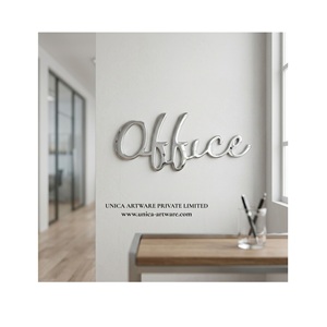 Top Selling <b>Office</b> <b>Decorative</b> Wall Letter Sign Modern Aluminum Word Wall <b>Decor</b> Handmade <b>Office</b> Wall Mounted Available For Sale - Product Image 1