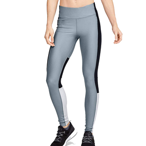 High Quality Custom Made Breathable Women's Mid Waist Solid Color Yoga <b>Leggings</b> Elastic Waist Quick Dry Eco-Friendly Full Length - Product Image 3