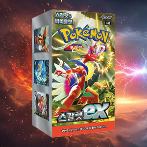 Boîte de boosters Pokémon Cartes Écarlates version coréenne – Jeu de cartes à collectionner, extension de la série Premium Hobby - Product Image 1