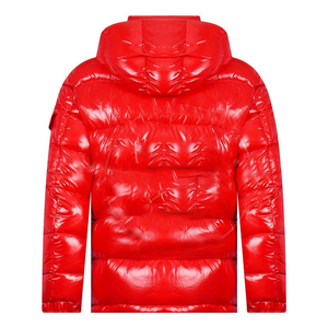 Chaqueta Acolchada Personalizada al por Mayor con Cuello Alto, Cierre Frontal y Forro de Nailon Sólido para Hombre, Estilo Casual de Invierno - Product Image 5