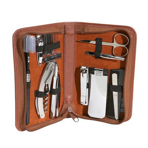 Bolsa de Aseo de Cuero de Búfalo de la Mejor Calidad para Hombre, Neceser de Viaje de Negocios, Estuche de Maquillaje, Bolsas de Cosméticos - Product Image 5