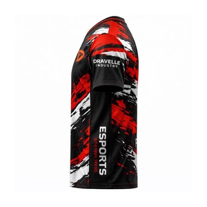 Jersey de Esports Personalizado Premium, Sublimado, Transpirable, Ecológico, de Secado Rápido, Unisex, 180g, Malla de Poliéster, Estilo Urbano Japonés - Product Image 3