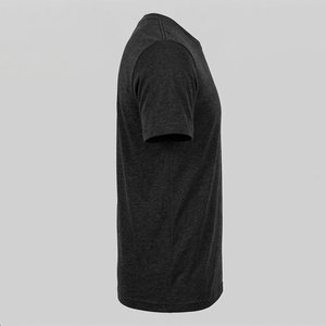 High Demands Custom DTF Logo <b>Black</b> High Men's <b>Shirts</b> High Selling Articles Quality 100% Cotton Polyester Streetwear Quick Dry - Product Image 3