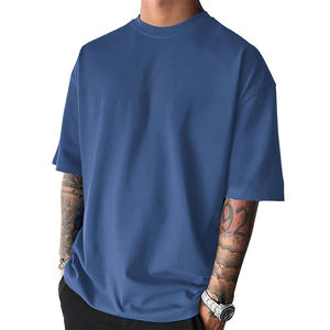Camiseta Oversize de Algodón 100% de Alta Calidad para Hombre, Diseño Personalizado, Venta al por Mayor, Estilo Casual - Product Image 1