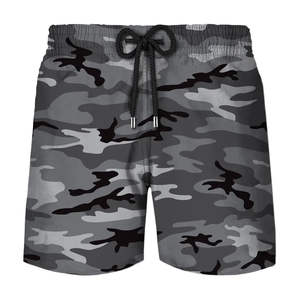 Shorts de Baño para Hombre 2024, Diseño Sólido con Impresión Digital Personalizada, Alta Calidad, Secado Rápido, Transpirables, para Playa y Fitness - Product Image 6