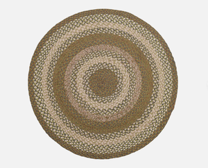 Alfombra Redonda de Yute Natural, Estilo Rústico, Personalizable para Sala de Estar, Dormitorio y Habitación Infantil - Product Image 3