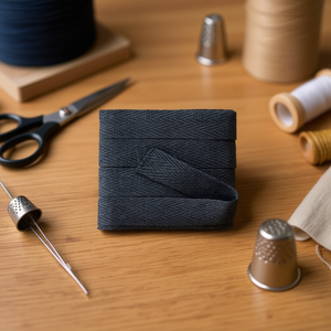 Nastro di cotone Ilan 15mm x 3,5m per cucito e artigianato - Product Image 3