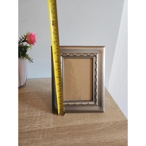 Cadre photo en métal orné de style vintage, rectangulaire, vertical, pour table, cadre décoratif - Product Image 3
