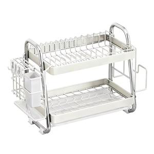 Elegante escurreplatos de aluminio que mejora la estética de la cocina, escurreplatos metálico con diseño de flujo de aire eficiente - Product Image 3