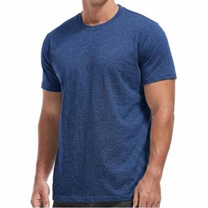 Camisetas de Hombre al por Mayor de Alta Calidad, Transpirables, Antiencogimiento, de Secado Rápido, Ecológicas, de Manga Corta, 100% Algodón Tejido - Product Image 3