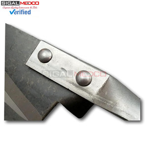 Silver 12 1/2 Inch Carbon Steel Classic Style Handheld <b>Sheep</b> <b>Shears</b> 5 1/8 Inch Bypass Blade Leather Handle Veterinary Syringes - Product Image 4