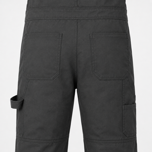 Overoles de Alta Visibilidad para Hombre, Premium, de Algodón Twill Transpirable, con Tirantes Ajustables, Hebillas Negras, Bolsillos Utilitarios y Rodillas Reforzadas - Product Image 5