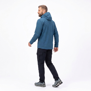 Chaquetas con capucha personalizadas para hombre, de softshell, cortavientos, de secado rápido, para golf, correr, chaqueta cortavientos para actividades al aire libre. - Product Image 4