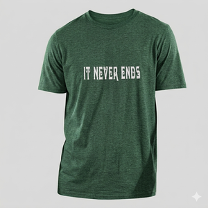 Men's Custom Slim Fit Heather Grey Graphic T-Shirt - Product Image 2