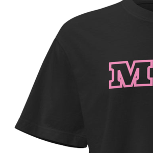 T-shirt rose ample et épais pour femme, tee-shirt graphique surdimensionné en coton premium à manches courtes, vêtement décontracté et tendance - Product Image 6