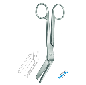 Tijeras para episiotomía B-Stadler de acero inoxidable de alta calidad 35 °   Tijeras quirúrgicas anguladas, longitud 14.5 cm - Product Image 2