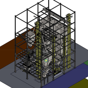Machine de Production de granulés pour animaux, 500kg/hr à 20 tonnes, alimentation complète pour mères - Product Image 1