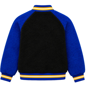 Custom Reversible Sigma Gamma Rho Women's Sherpa Bomber Jacket Plush <b>Fleece</b> Greek Sorority Outerwear Warm Winter Casual Styles - Product Image 2