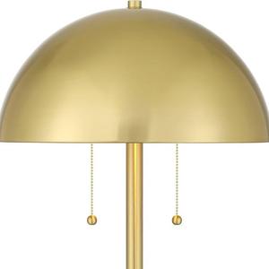 Lampe sur pied en bois nordique avec abat-jour en tissu pour un intérieur d'appartement et de maison chaleureux - Product Image 3