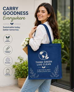 Custom Printed Eco Friendly Jute Tote <b>Bag</b> Reusable Shopping <b>Bag</b> Premium Medium Grocery <b>Gift</b> <b>Wedding</b> Exhibition Drawstring Handle - Product Image 3