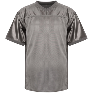Camiseta de baloncesto de malla con cuello en V para hombre, color negro, manga corta, top deportivo de poliéster que absorbe la humedad, ropa para todas las estaciones - Product Image 2