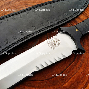 Réplique de couteau de chasse inspiré du film Resident Evil 4, lame fixe robuste, couteau de collection, fabricant en gros - Product Image 5