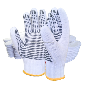 Guantes DE SEGURIDAD antiestáticos y antiimpactos de agarre mejorado con puntos de PVC antideslizantes para una cosecha segura de plantaciones agrícolas - Product Image 1